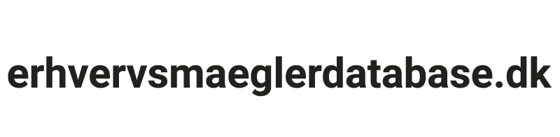 erhvervsmaeglerdatabase.dk
